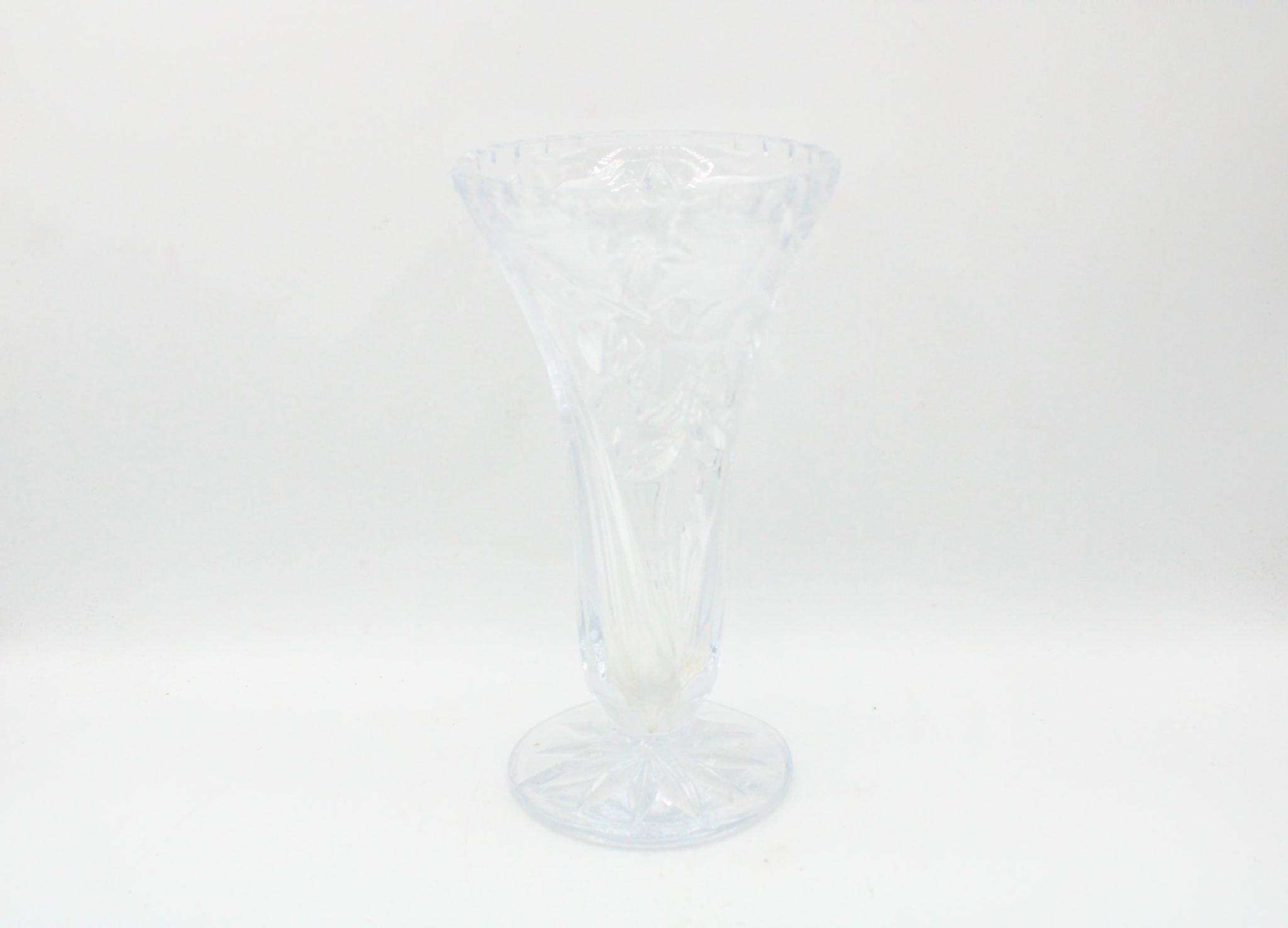 Cut Glass Vase