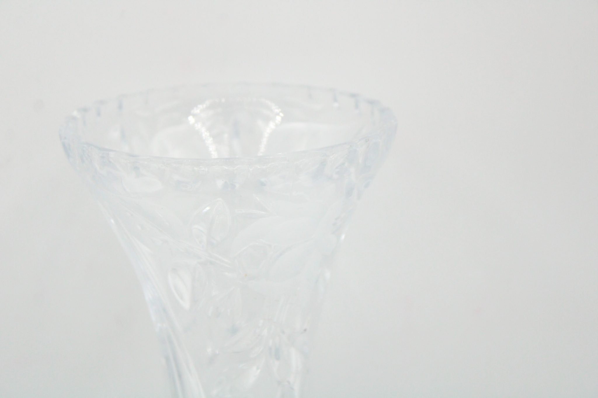 Cut Glass Vase