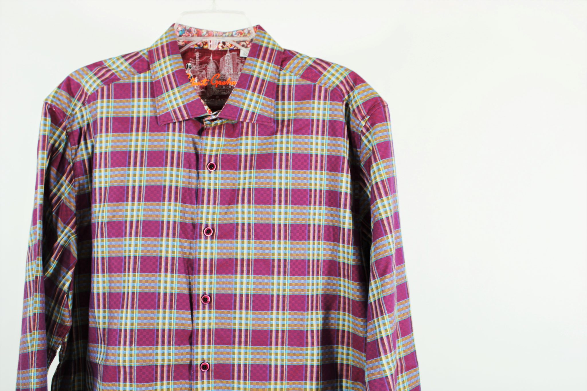 Robert Graham Classic Fit Designer Plaid Shirt | XL