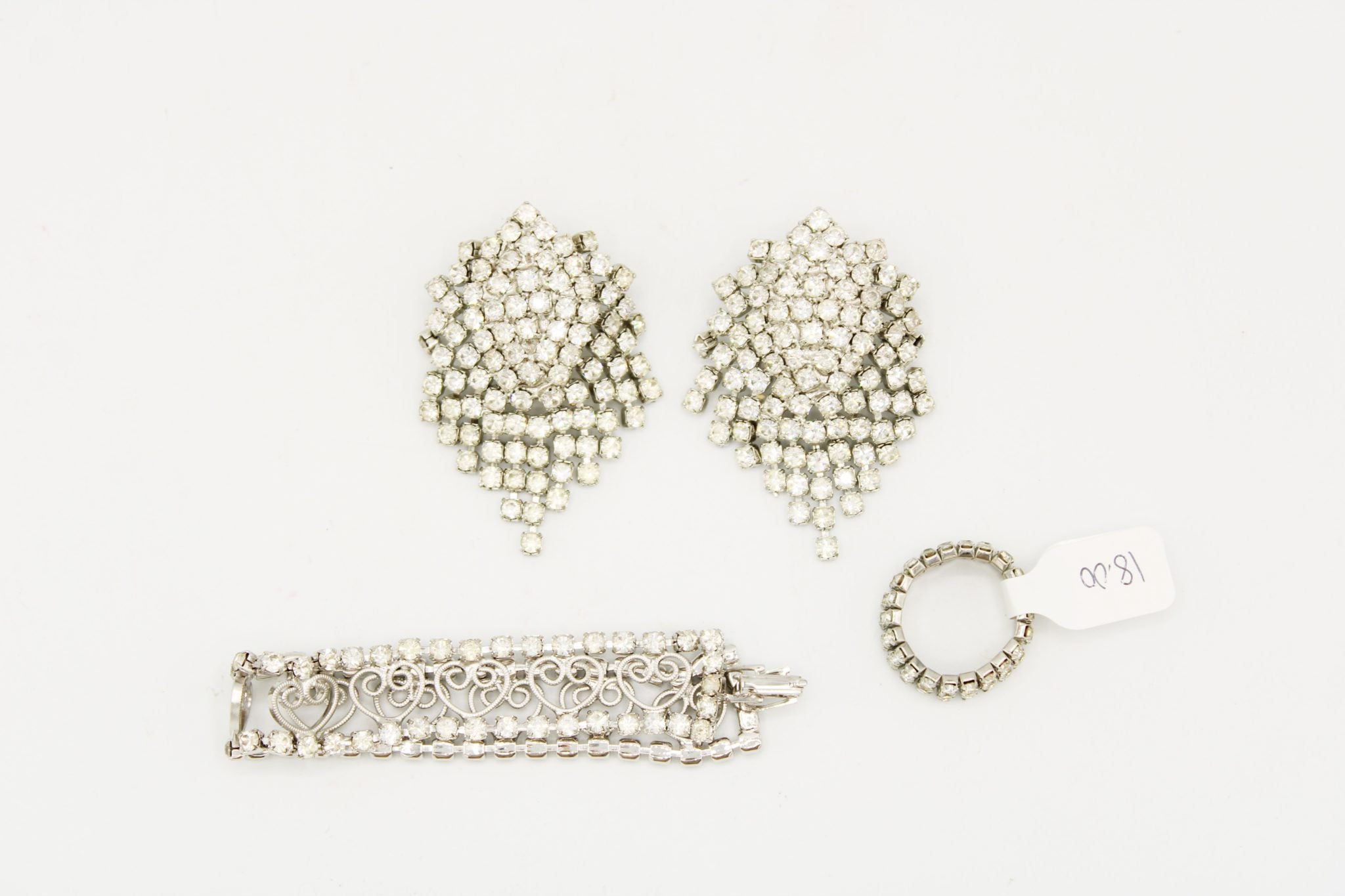 Crystal Rhinestone Jewelry Set