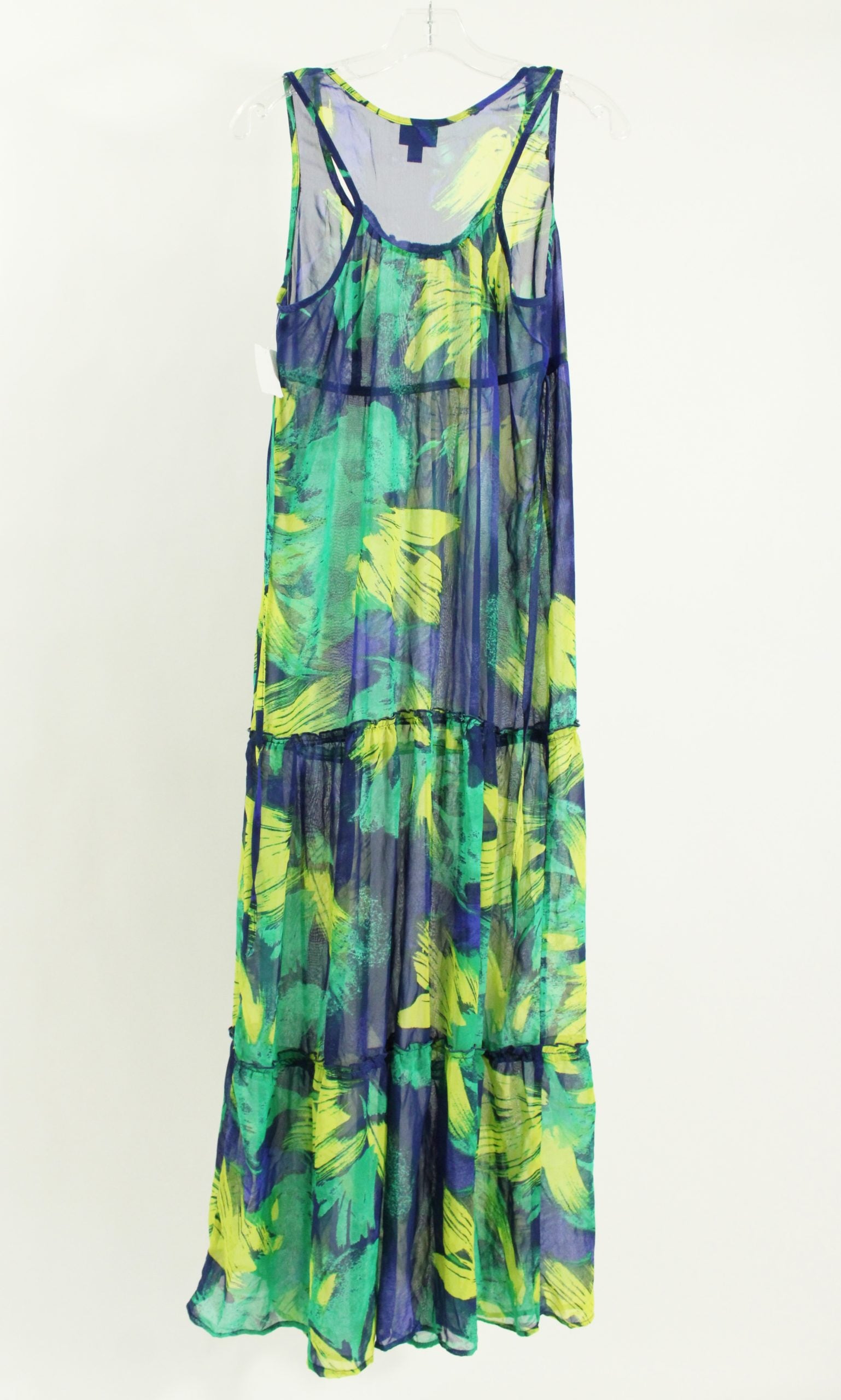 Mossimo Supply Co. Blue Maxi Coverup Dress | Size M