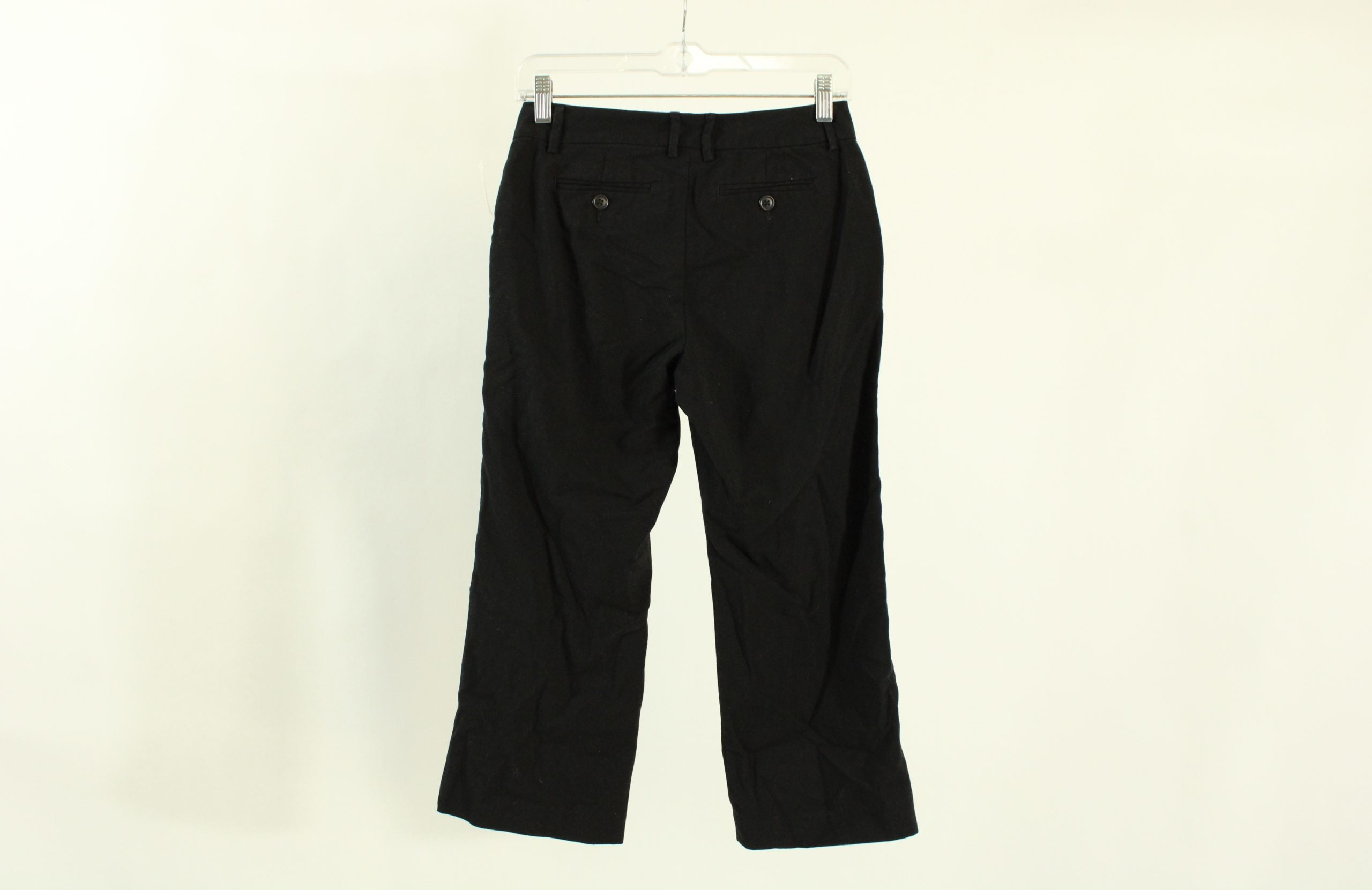 Favorite Trouser Capri Stretch Black Pants | Size 1
