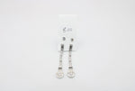 Clear Stone Earring Pair