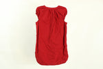 eShakti Red Blue Embroidered Dress | Size 10