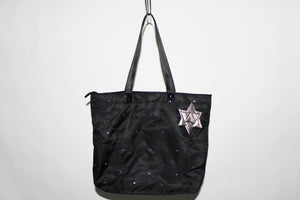 Bath & Body Works Black Zippered Bag | Size 13"H x 16"W
