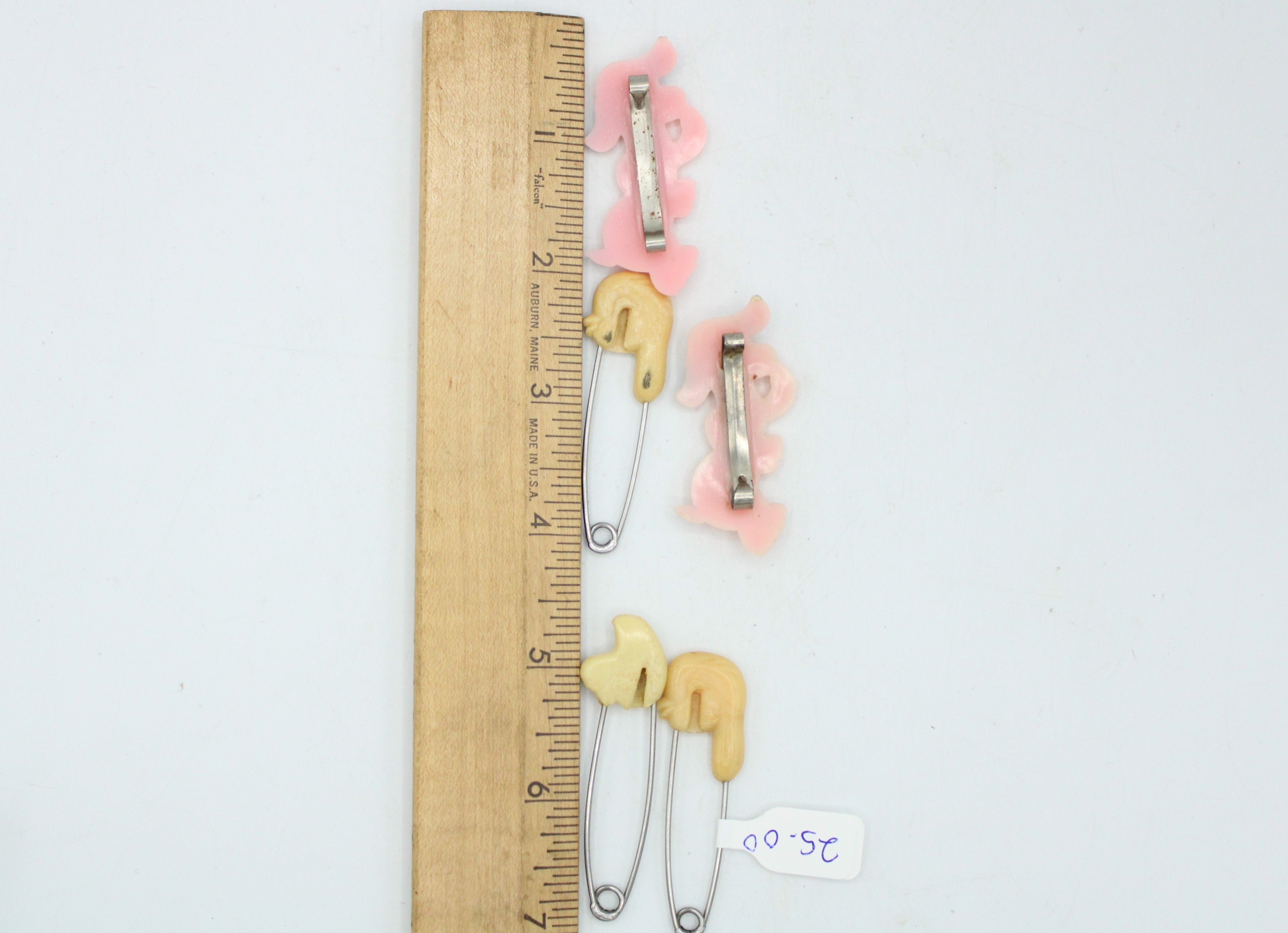 Vintage Safety Pins & Clips