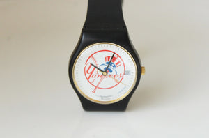 Sportstime By Bulova New York Yankees Baseball Watch