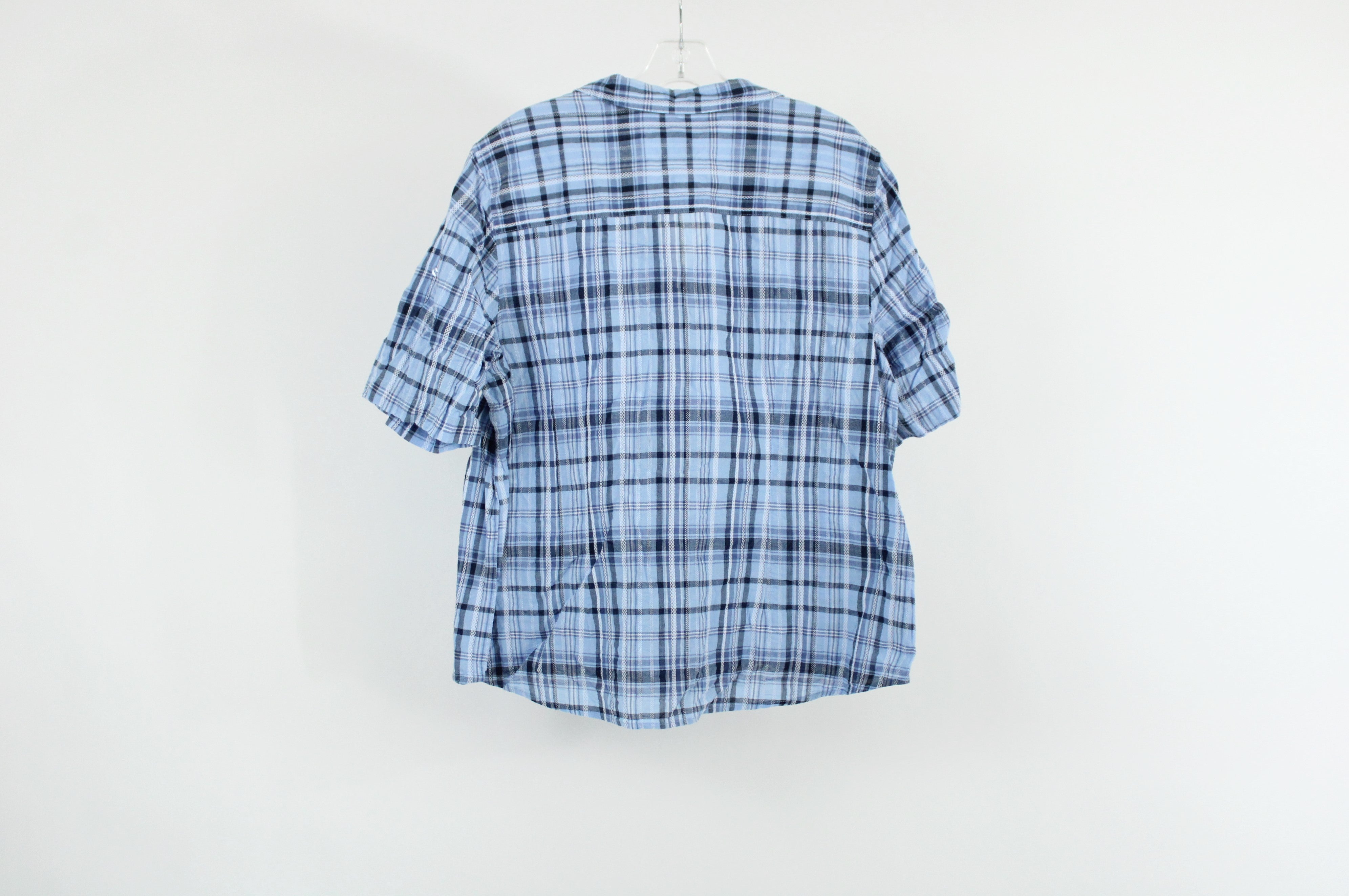 Hasting & Smith Blue Plaid Shirt | 2X