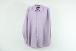 Paul Fredrick Purple Patterned Button Down Shirt | 17-35