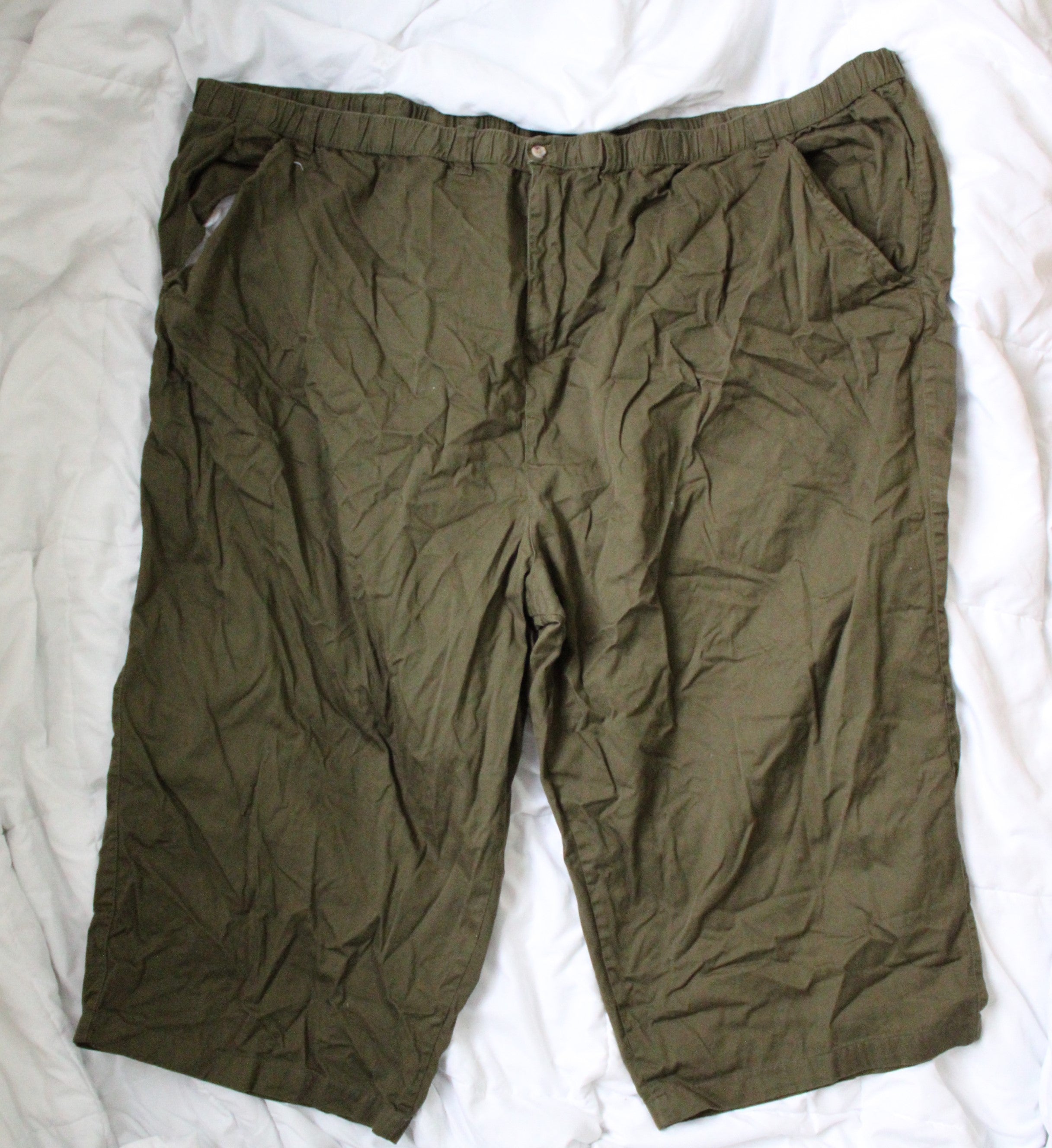 King Size Olive Green Pants | 6XL