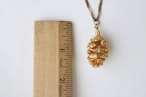 925 Pinecone Pendant Necklace