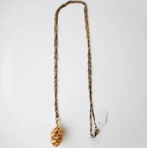 925 Pinecone Pendant Necklace
