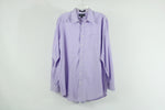 Paul Fredrick Purple Plaid Shirt | 17-35