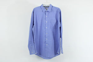 Van Heusen Classic Fit Blue Button Down Shirt | L
