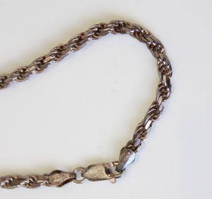 925 Sterling Silver Twist Bracelet