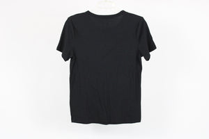 A New Day Black Ribbed Tee | L