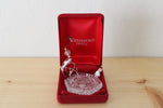Waterford Crystal 1989 Goose Christmas Ornament