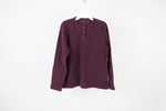 Burgundy Fleece Shirt | 14-16