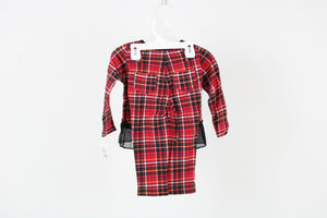 NEW Garanimals Red Plaid 2 Piece Outfit | 2T
