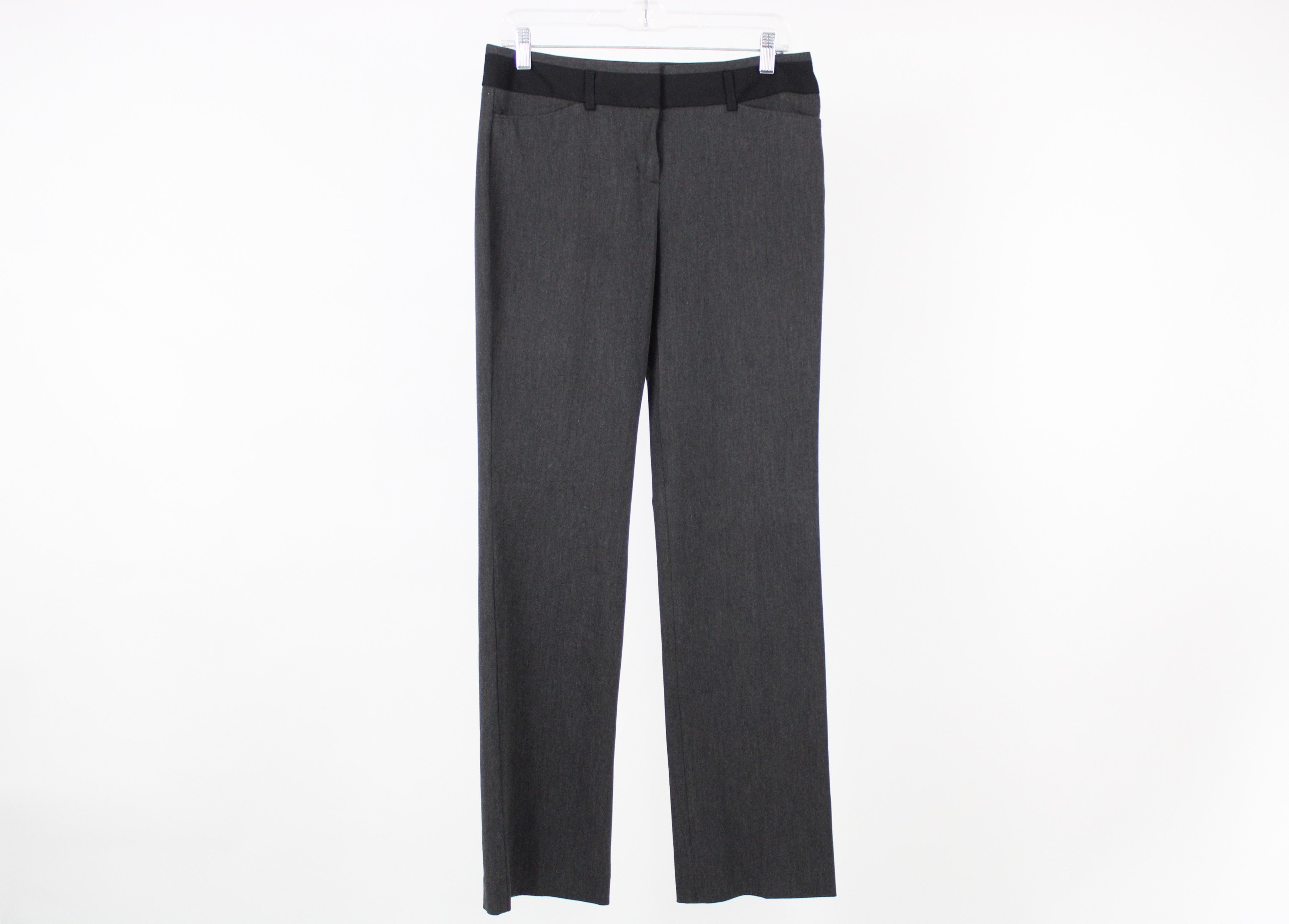 Express Editor Charcoal Gray Trousers | 4