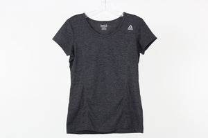 Reebok Charcoal Gray Athletic Top | XS