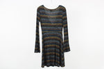 Mossimo Ribbed Long Sleeved Knit Dress | XS