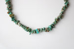 Green Blue Puka Shell Necklace