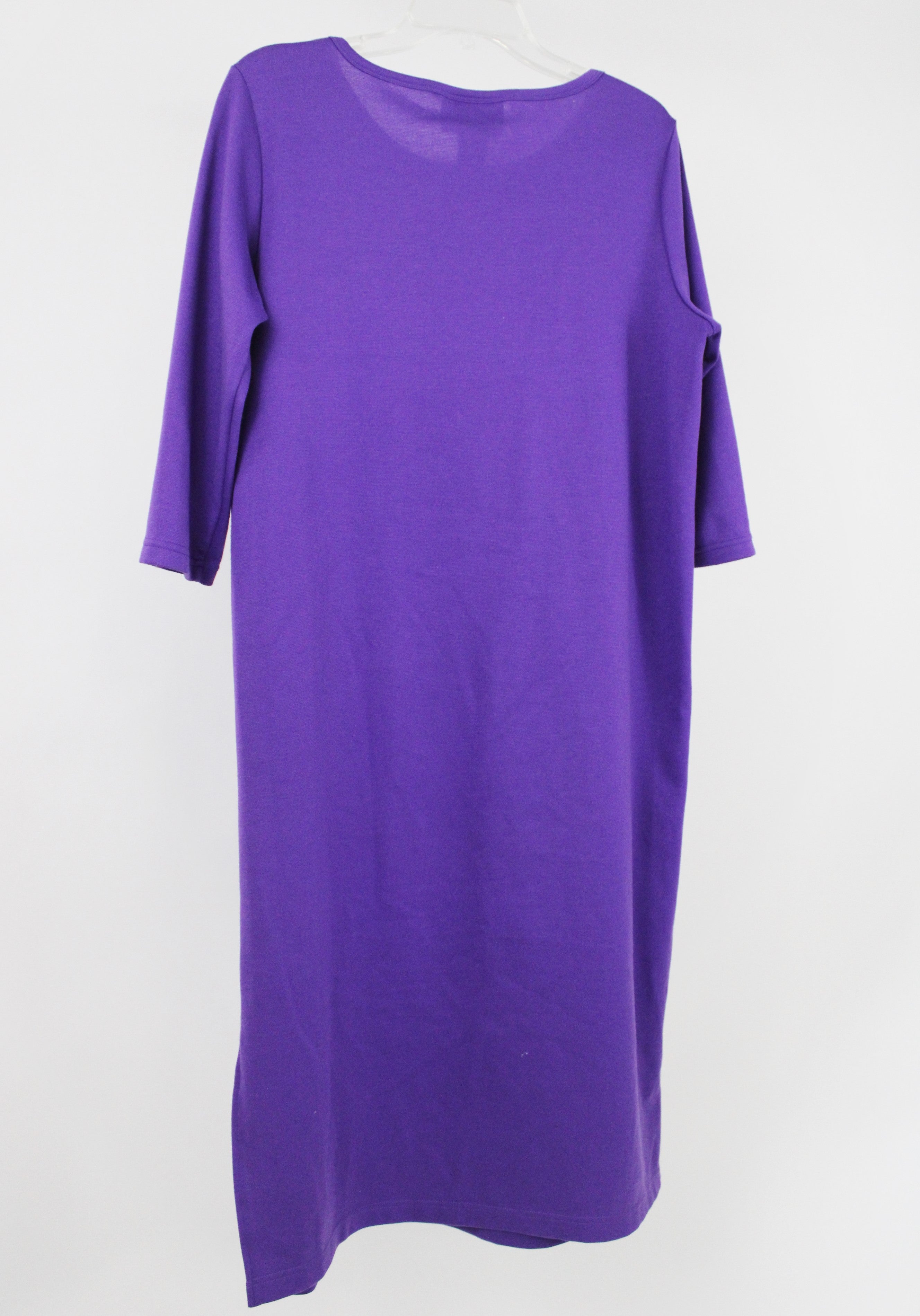 Bob Mackie Wearable Art Purple Dress | L