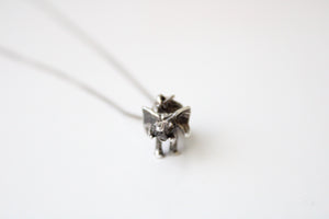 Elephant Charm 925 Necklace