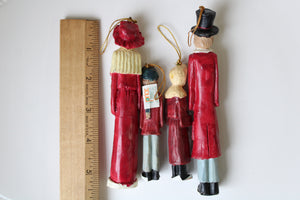 Albert Price Products Caroler Family Ornaments 1992