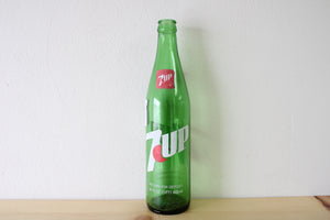 Vintage 7UP 16oz Glass Bottle