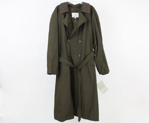 NEW London Fog Green Raincoat | 44 Long