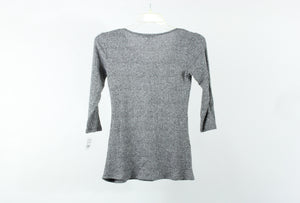 DressBarn Shimmer Gray Sweater | S Petite