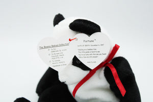 TY Beanie Babies Fortune Panda Rare Plush Toy