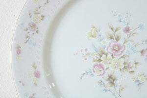 Jamestown China Pink Floral Dinner Plate | 10 1/2"
