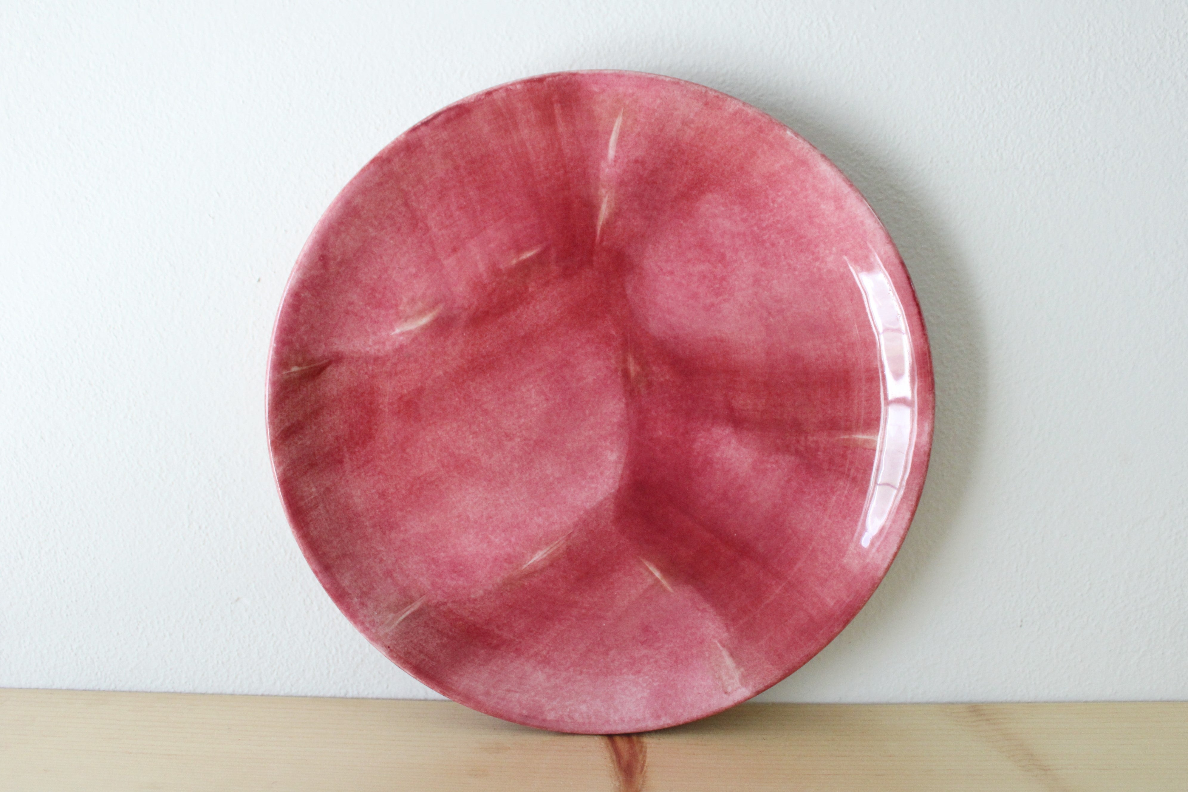 Pfaltzgraff Flower Market Red Dinner Plate | 11"