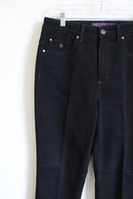 Gloria Vanderbilt Adrianne Slim Black Jeans | 10