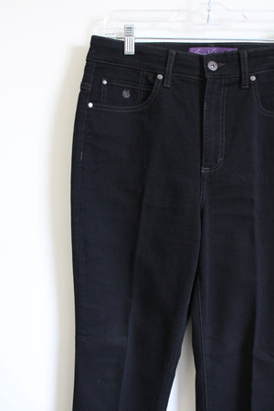 Gloria Vanderbilt Adrianne Slim Black Jeans | 10