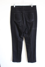 Gloria Vanderbilt Adrianne Slim Black Jeans | 10