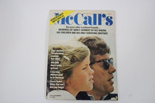 McCall's Magazine November 1973 John F Kennedy Edition