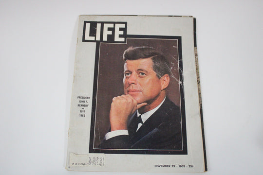 LIFE Magazine John F. Kennedy - November 29, 1963 Back Issue