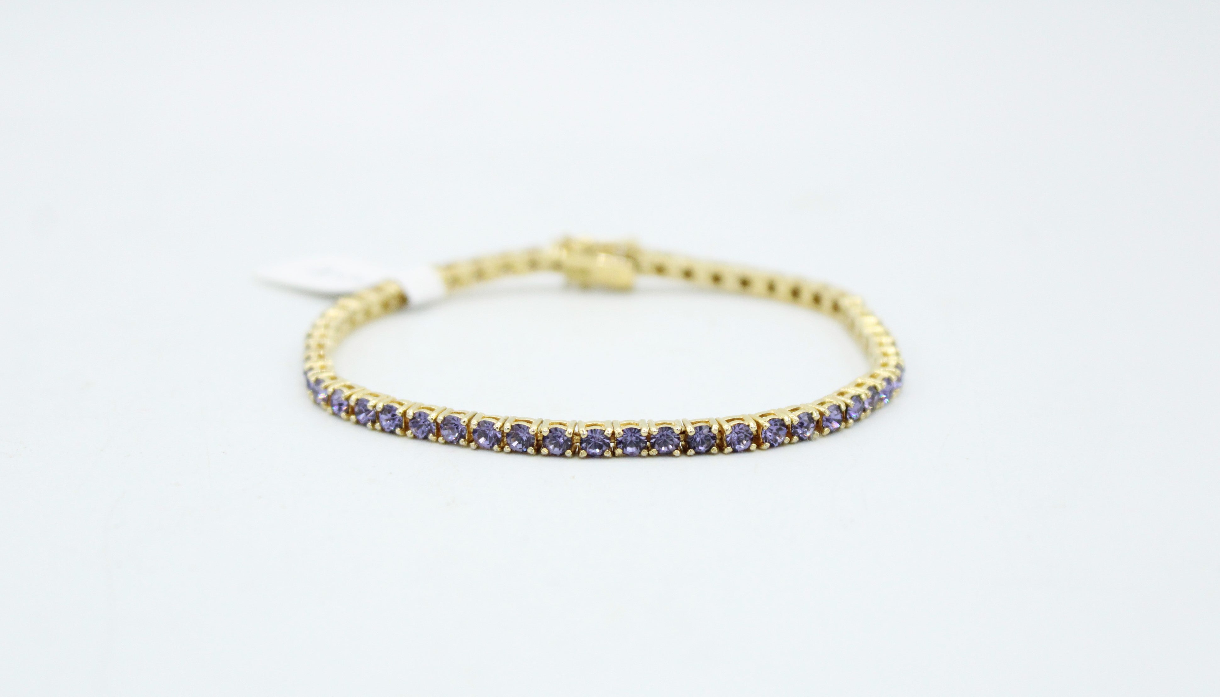 Joan Rivers Purple Stone Bracelets