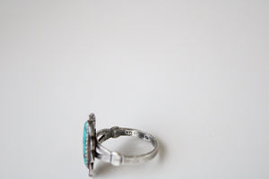 Turquoise Sterling Ring | Size 6