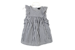 Who What Wear Gray Striped Top | XS