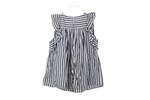 Who What Wear Gray Striped Top | XS