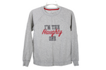 SO "I'm The Naughty One" Gray Soft Sweatshirt | M