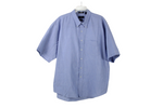 Van Heusen Wrinkle Free Oxford Blue Button Down Shirt | XXL