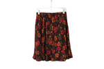 Brown Floral Skirt | M