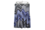 Covington Black & Blue Skirt | L