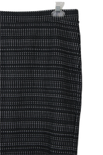 LOFT Charcoal Gray Patterned Skirt | M